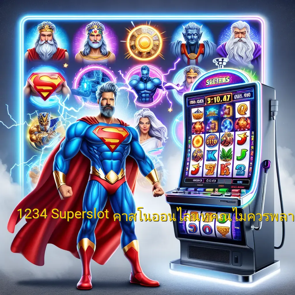 1234 Superslot: คาสิโนออนไลน์ที่คุณไม่ควรพลาดในปีนี้