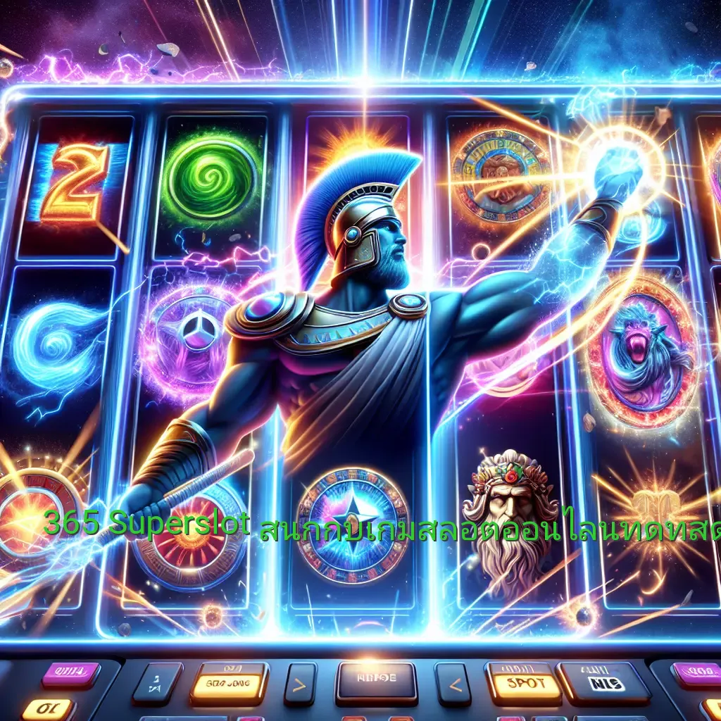 365 Superslot: สนุกกับเกมสล็อตออนไลน์ที่ดีที่สุดในไทย