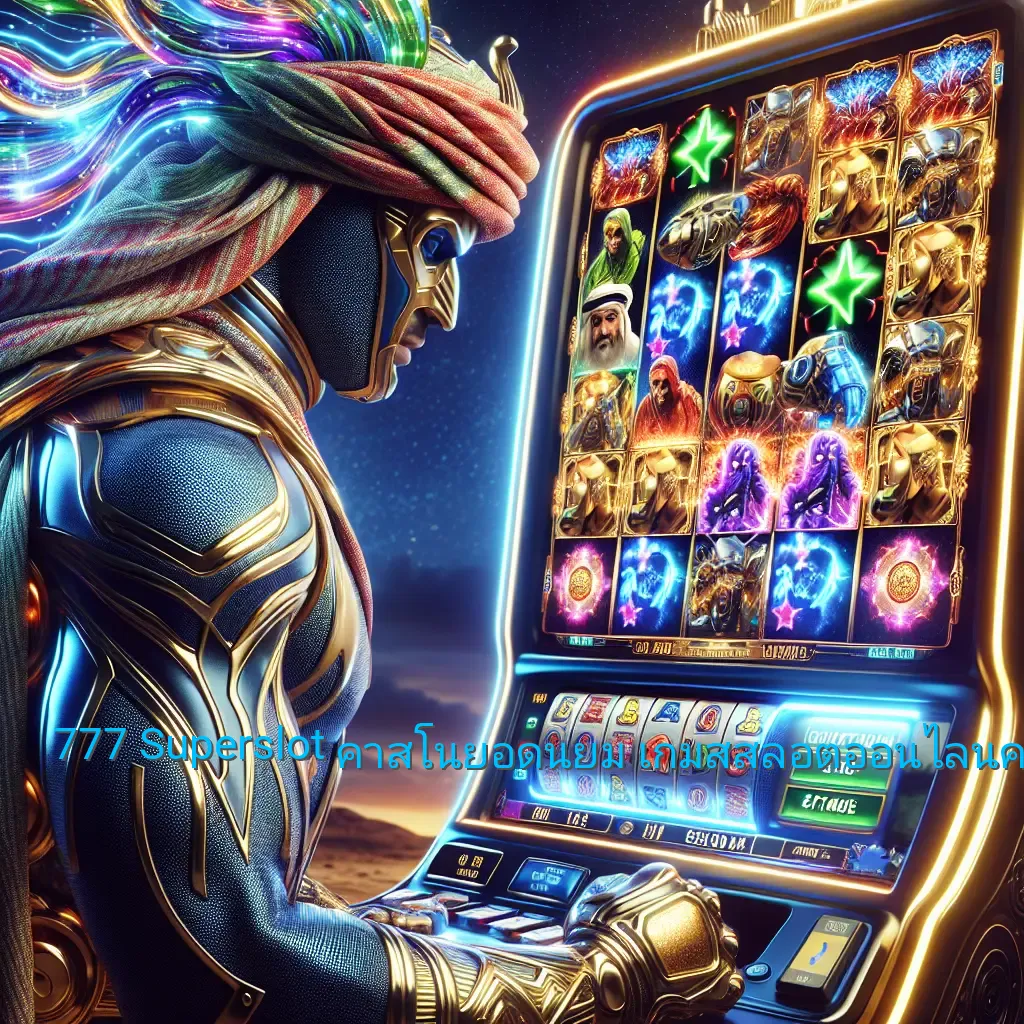 777 Superslot: คาสิโนยอดนิยม เกมส์สล็อตออนไลน์ครบวงจร