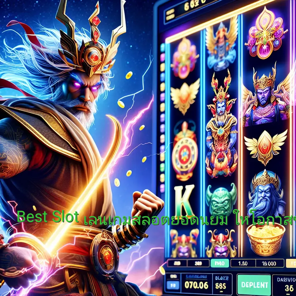 Best Slot: เล่นเกมสล็อตยอดนิยม ให้โอกาสชนะสูง