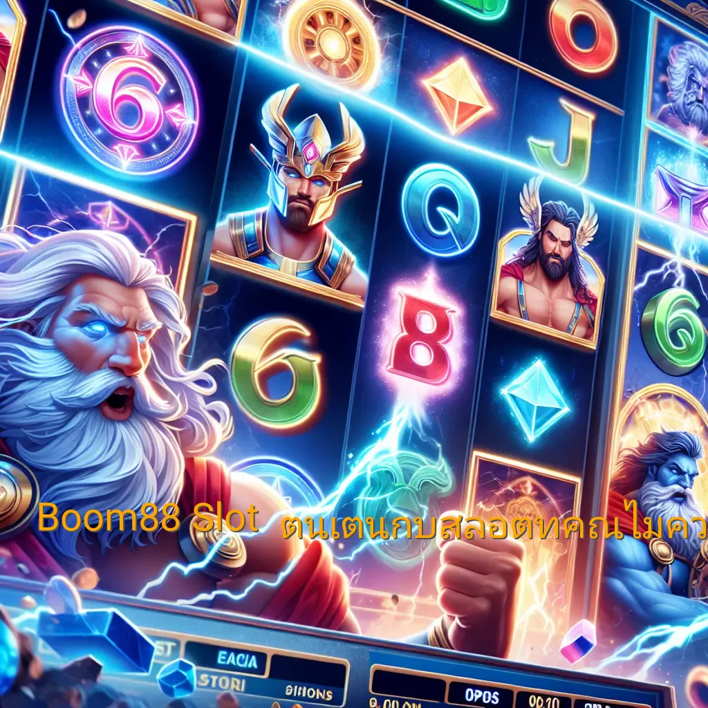 Boom88 Slot - ตื่นเต้นกับสล็อตที่คุณไม่ควรพลาด