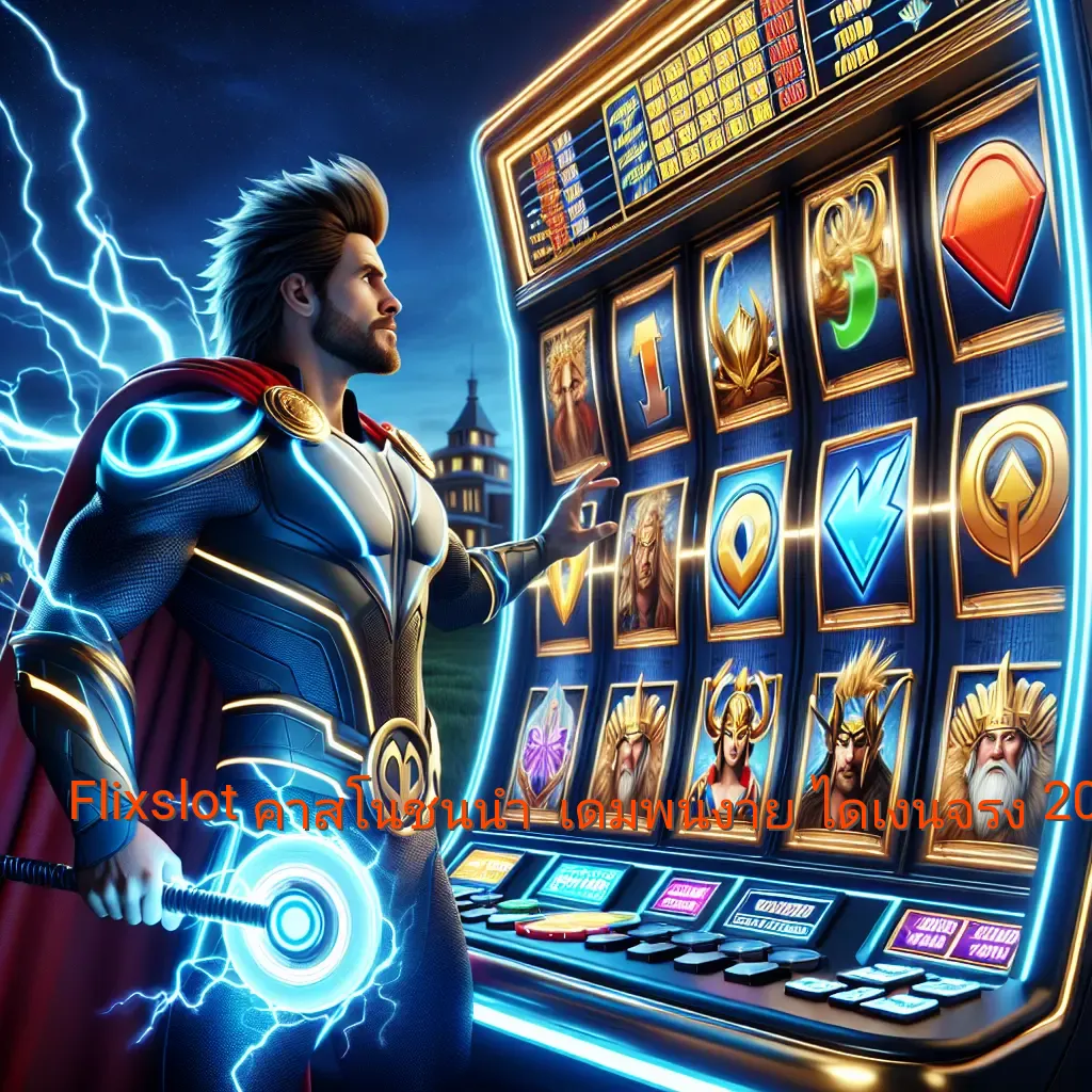 Flixslot: คาสิโนชั้นนำ เดิมพันง่าย ได้เงินจริง 2023