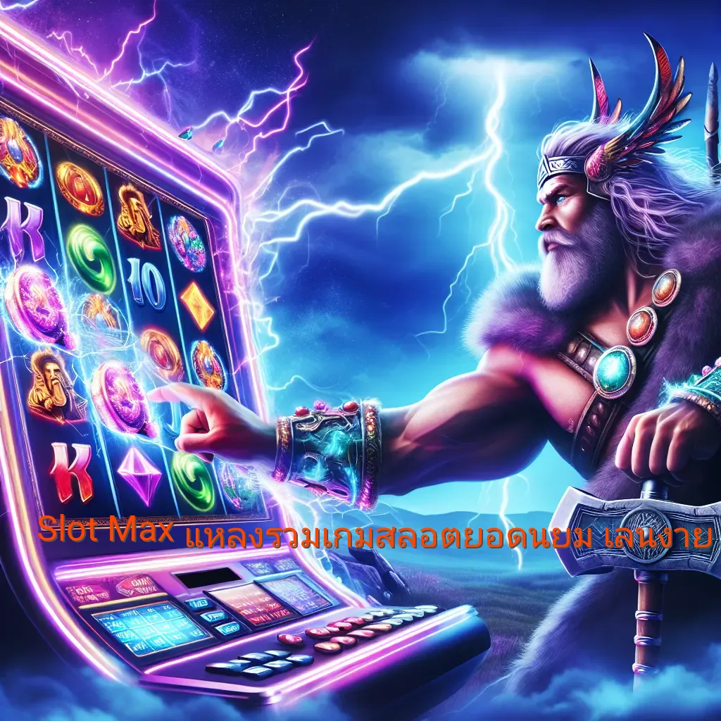 Slot Max: แหล่งรวมเกมสล็อตยอดนิยม เล่นง่าย รวยไว