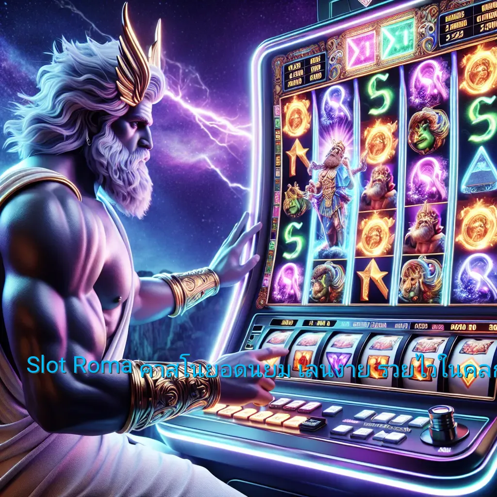 Slot Roma: คาสิโนยอดนิยม เล่นง่าย รวยไวในคลิกเดียว