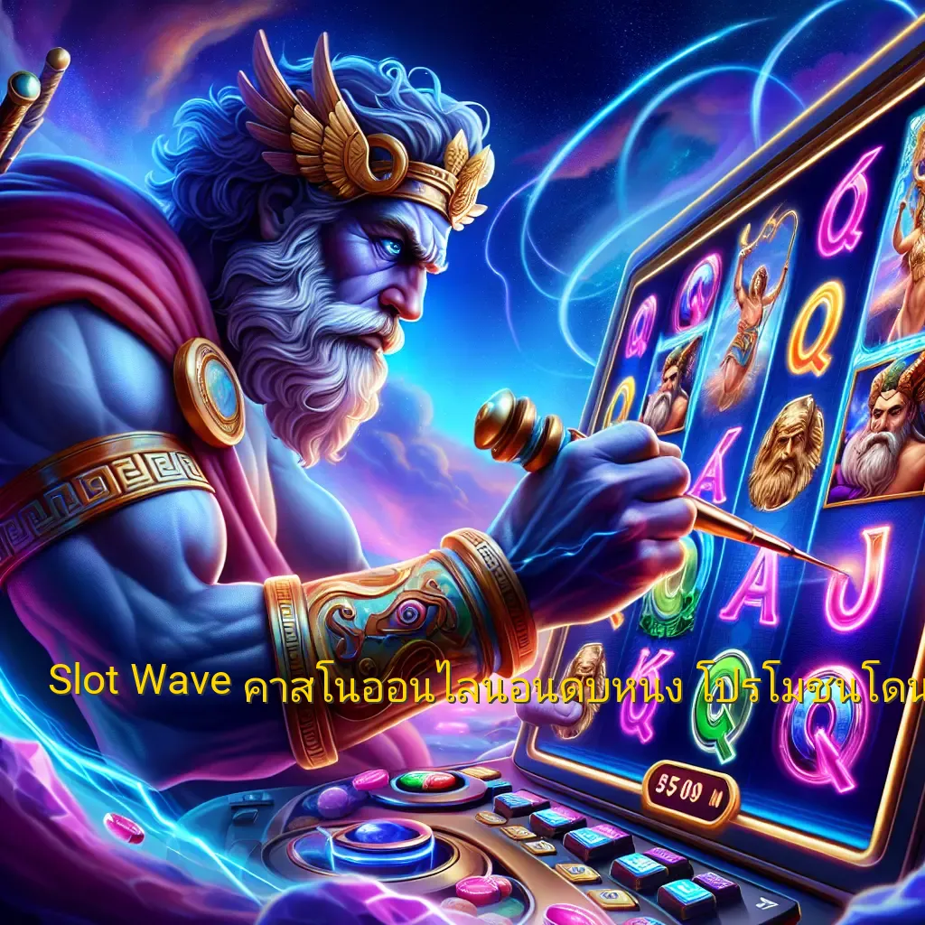 Slot Wave คาสิโนออนไลน์อันดับหนึ่ง โปรโมชั่นโดนใจทุกวัน