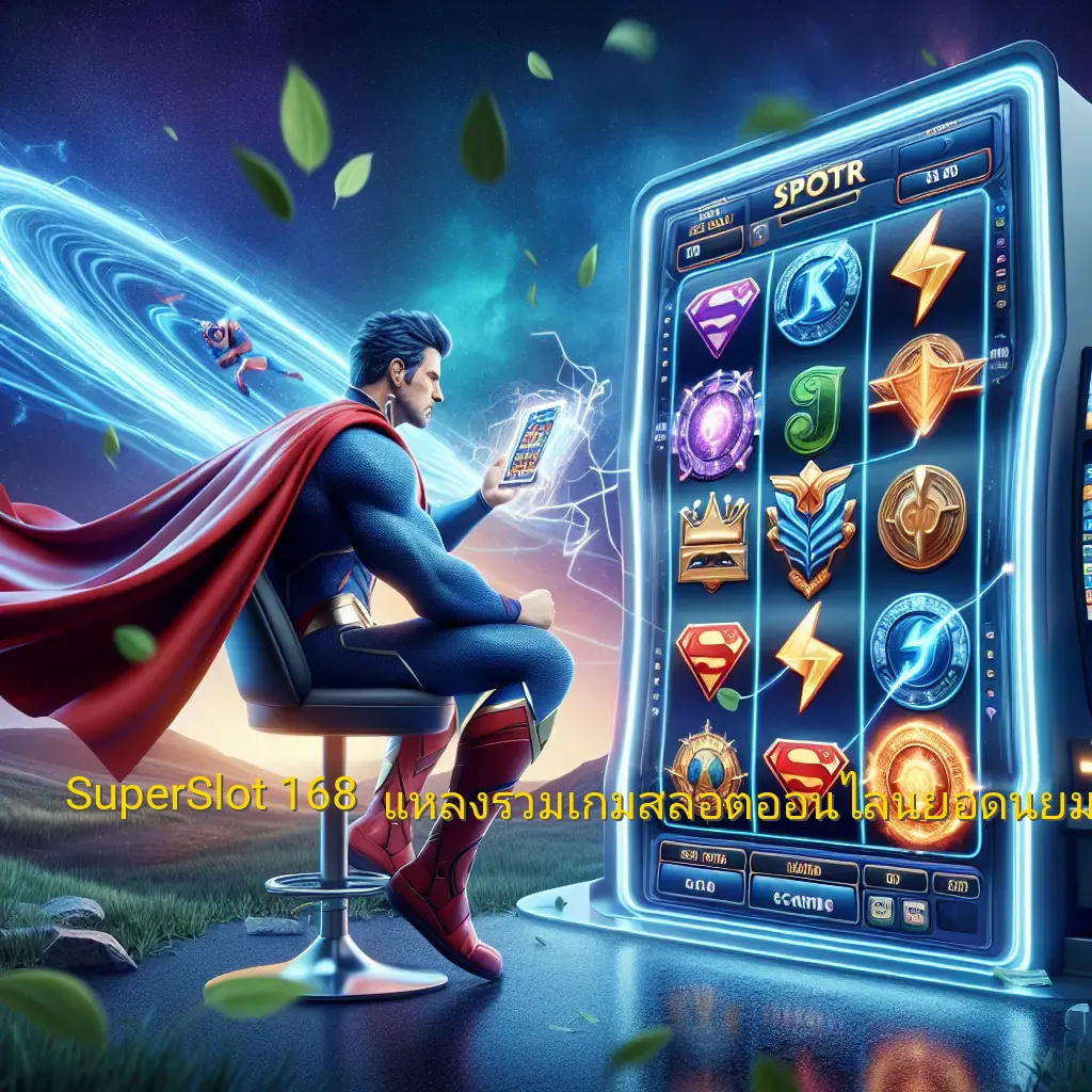 SuperSlot 168 - แหล่งรวมเกมสล็อตออนไลน์ยอดนิยมในไทย