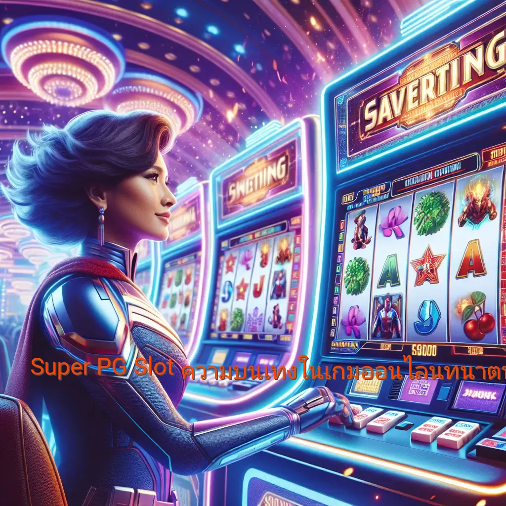 Super PG Slot: ความบันเทิงในเกมออนไลน์ที่น่าตื่นเต้น