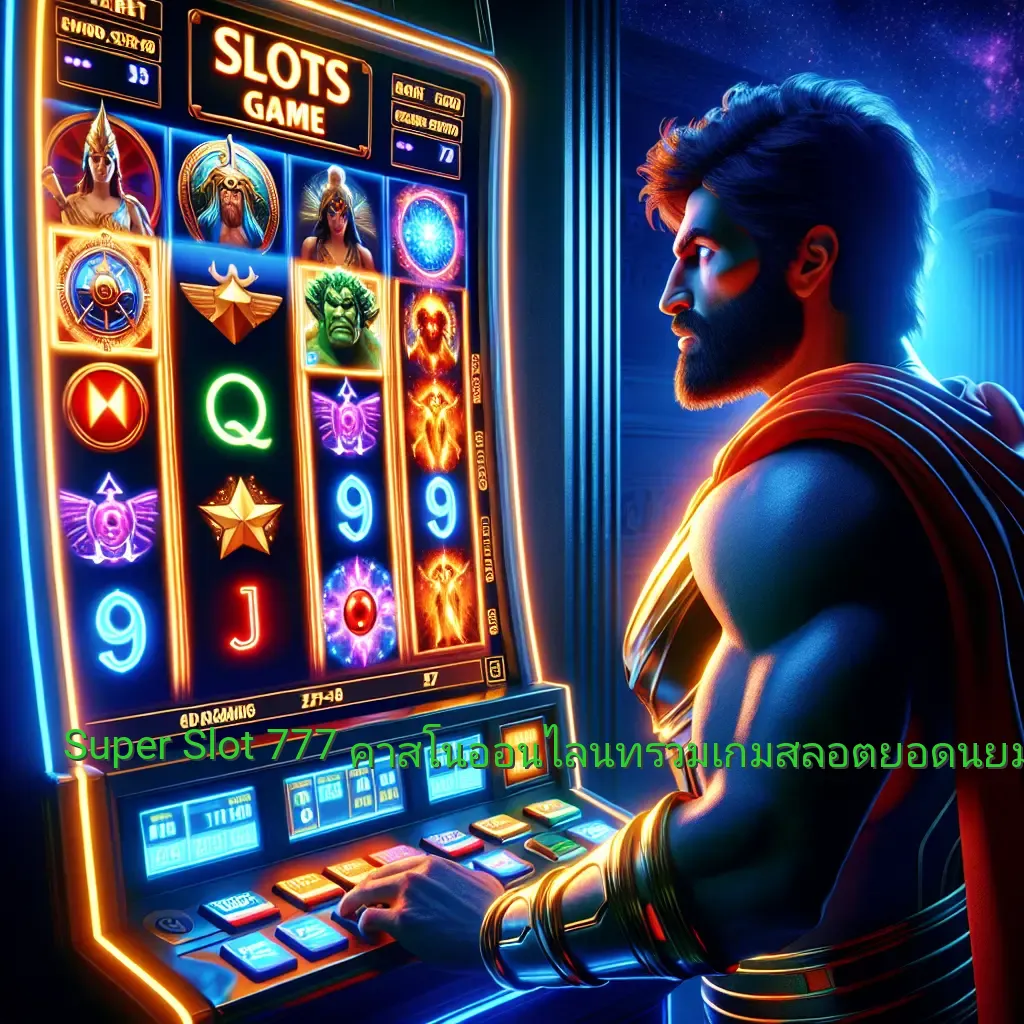 Super Slot 777: คาสิโนออนไลน์ที่รวมเกมสล็อตยอดนิยมในไทย