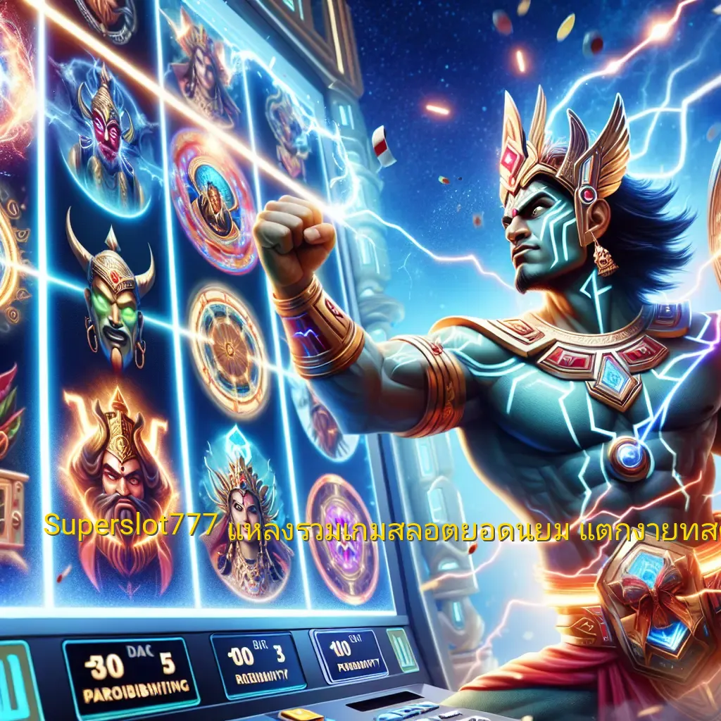 Superslot777: แหล่งรวมเกมสล็อตยอดนิยม แตกง่ายที่สุดในไทย