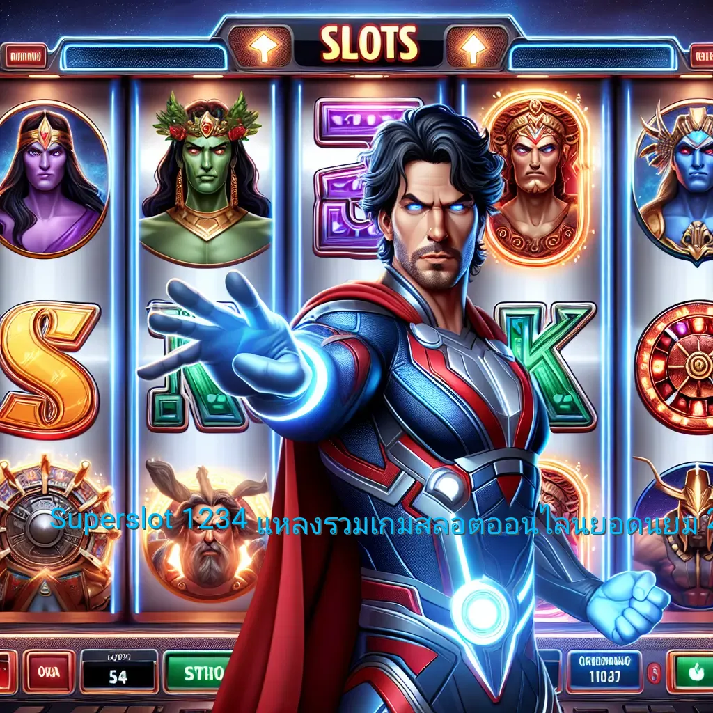 Superslot 1234: แหล่งรวมเกมสล็อตออนไลน์ยอดนิยม 2023