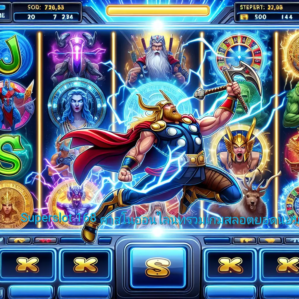 Superslot 168: คาสิโนออนไลน์ที่รวมเกมสล็อตยอดนิยมในไทย