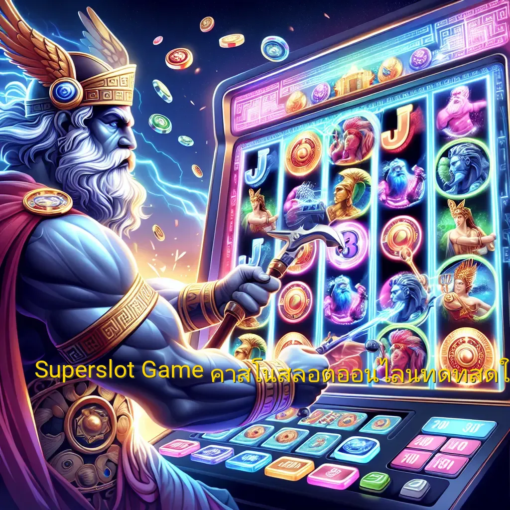 Superslot Game: คาสิโนสล็อตออนไลน์ที่ดีที่สุดในไทย