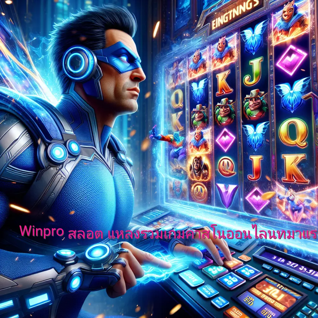 Winpro สล็อต: แหล่งรวมเกมคาสิโนออนไลน์ที่มาแรงในไทย