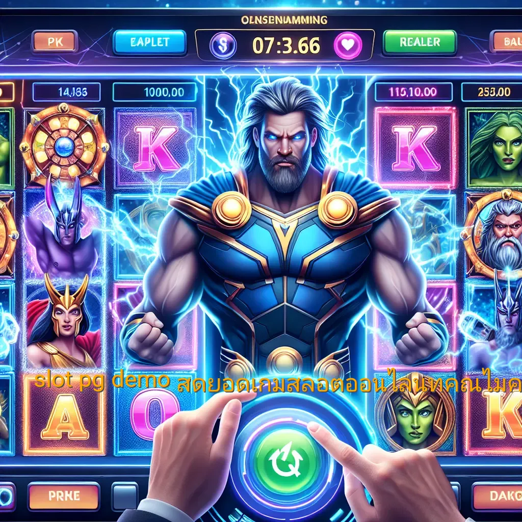 slot pg demo: สุดยอดเกมสล็อตออนไลน์ที่คุณไม่ควรพลาด