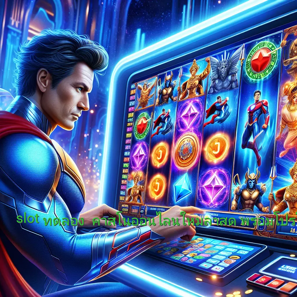 slot ทดลอง - คาสิโนออนไลน์ใหม่ล่าสุด พร้อมโปรโมชันเด็ด