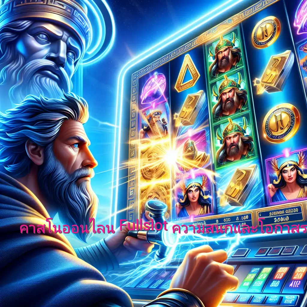 คาสิโนออนไลน์ Fullslot: ความสนุกและโอกาสรอคุณอยู่