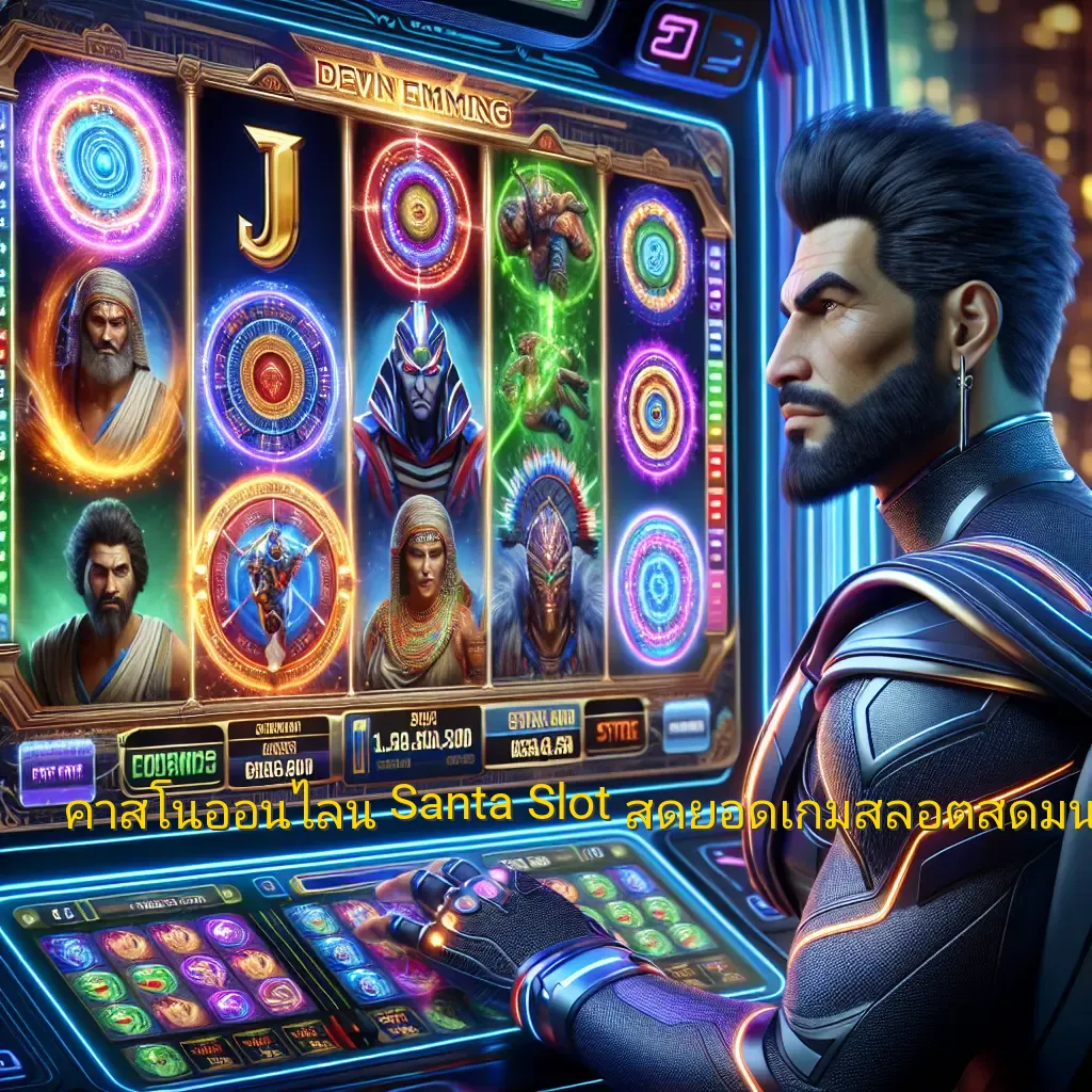 คาสิโนออนไลน์ Santa Slot: สุดยอดเกมสล็อตสุดมันส์ในไทย