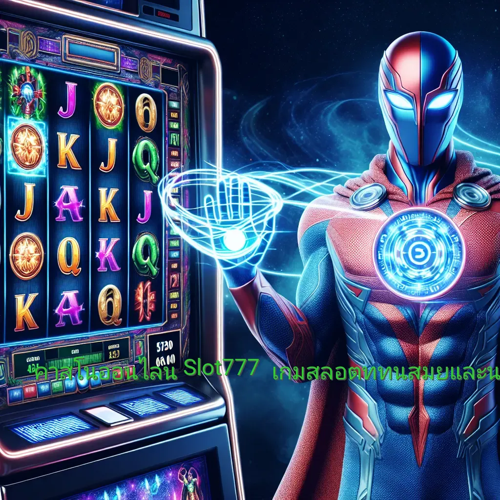 คาสิโนออนไลน์ Slot777 - เกมสล็อตที่ทันสมัยและน่าตื่นเต้น