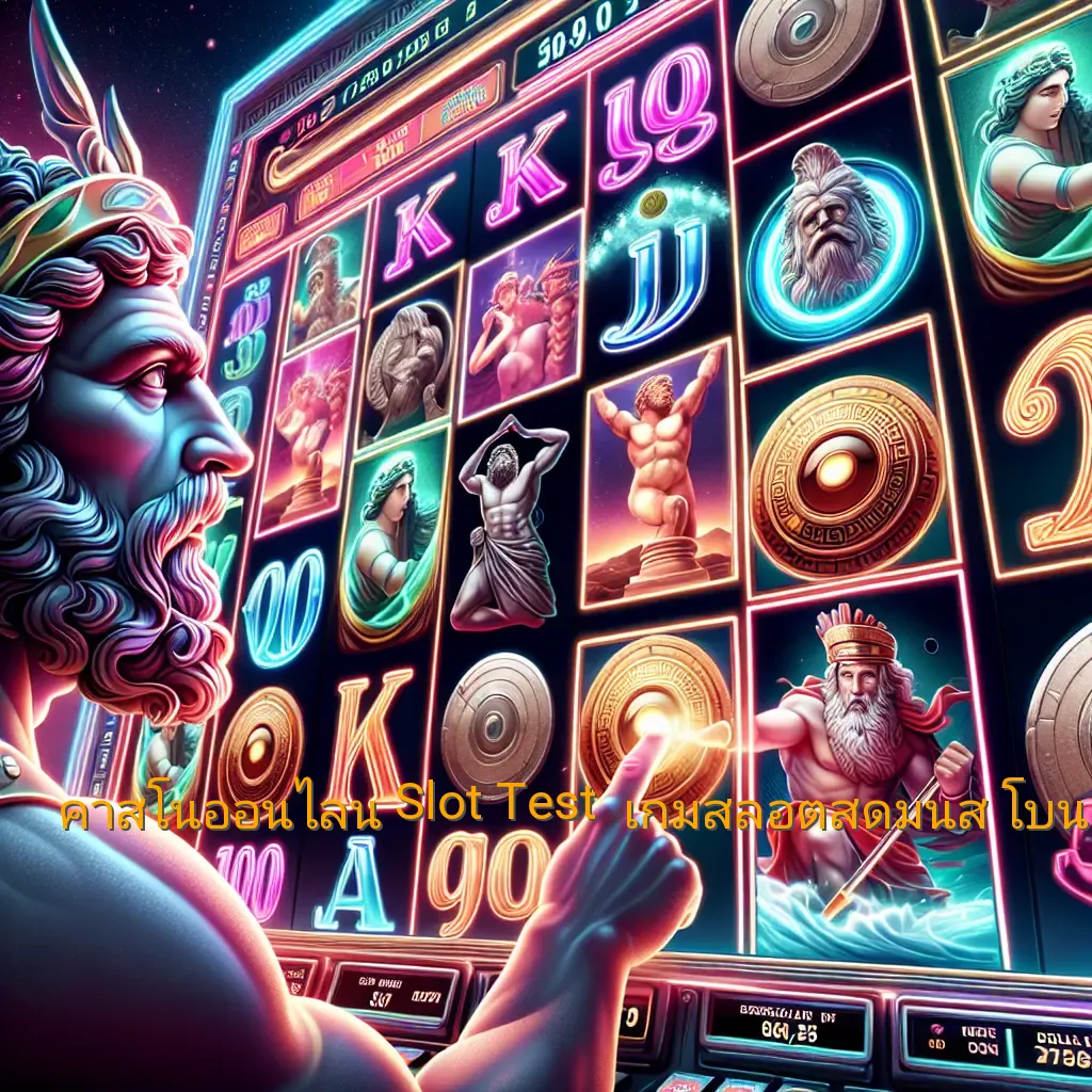 คาสิโนออนไลน์ Slot Test : เกมสล็อตสุดมันส์ โบนัสจัดเต็ม!