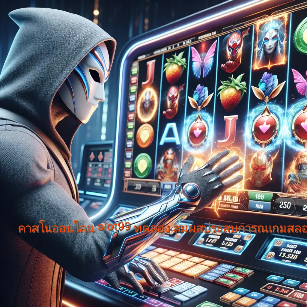 คาสิโนออนไลน์ slot99 ทดลอง สัมผัสประสบการณ์เกมสล็อตใหม่ล่าสุด