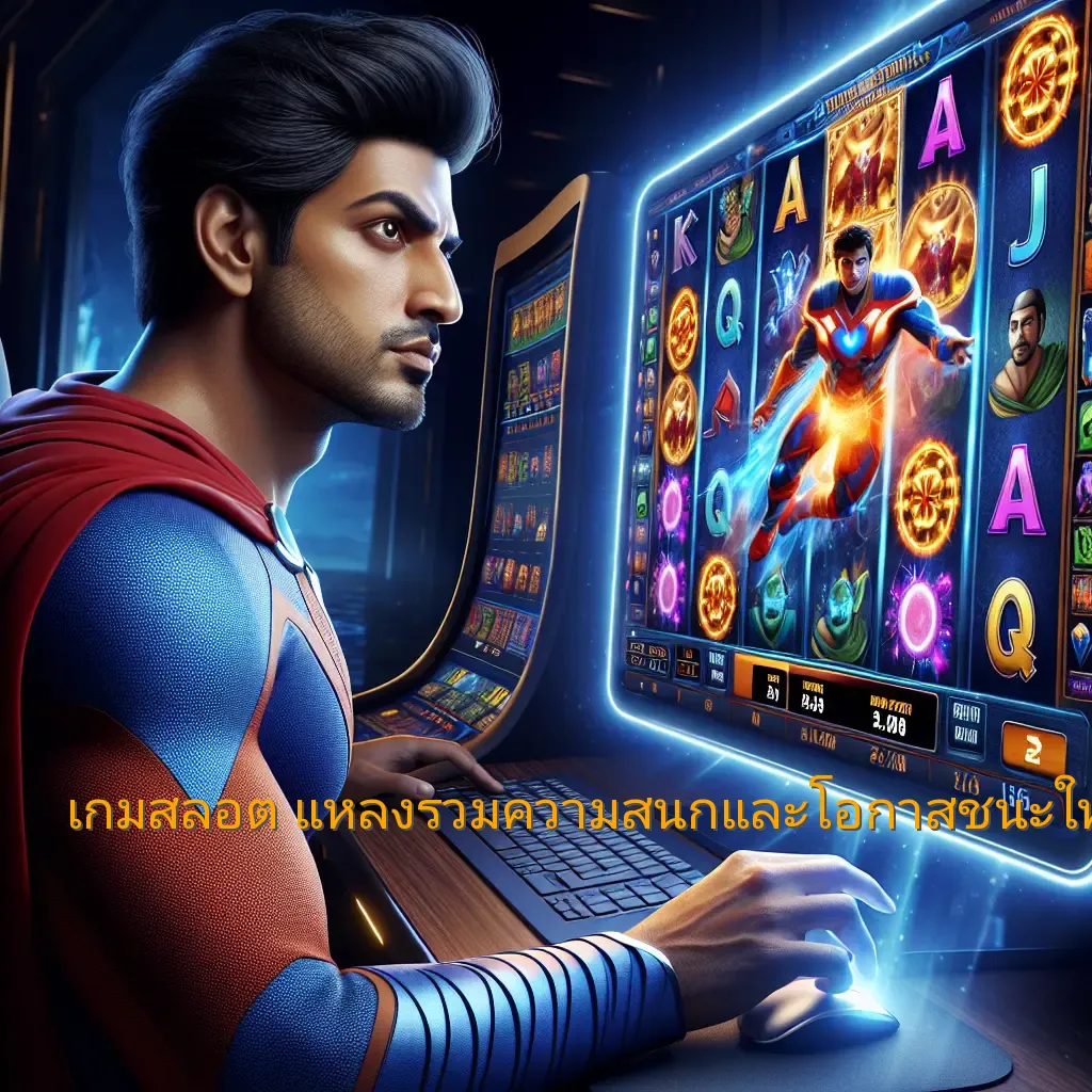 เกมสลอต: แหล่งรวมความสนุกและโอกาสชนะใหญ่ในไทย