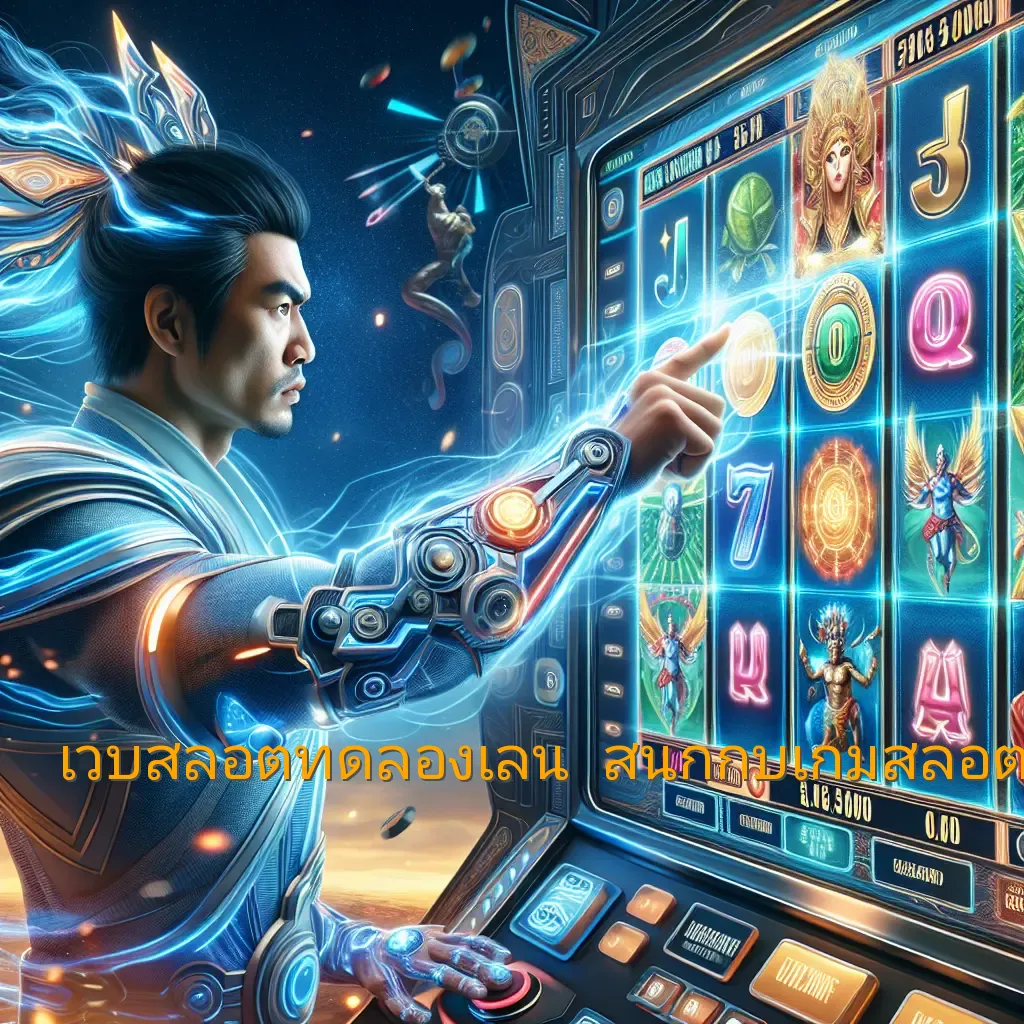 เว็บสล็อตทดลองเล่น - สนุกกับเกมสล็อตล่าสุดที่นี่